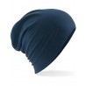 Slouchy beanie - mod. B368:French Navy, 95% cotton / 5% elastane, One Size